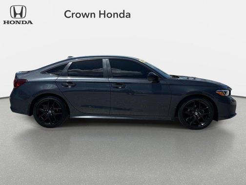 Meteorite Gray Metallic 2025 Honda Civic Sport