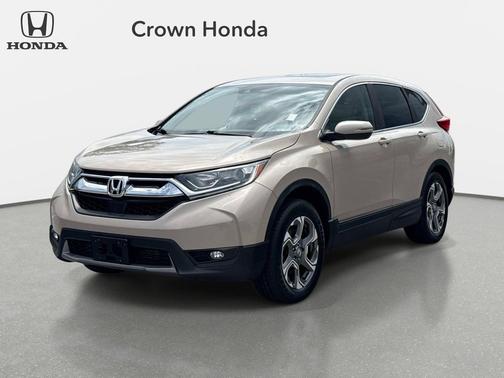 Tan 2018 Honda CR-V EX