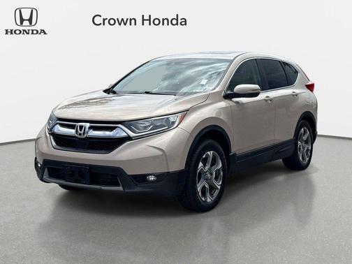 Tan 2018 Honda CR-V EX