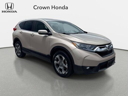 Tan 2018 Honda CR-V EX