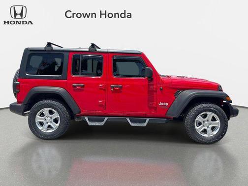 Firecracker Red Clearcoat 2018 Jeep Wrangler Unlimited Sport