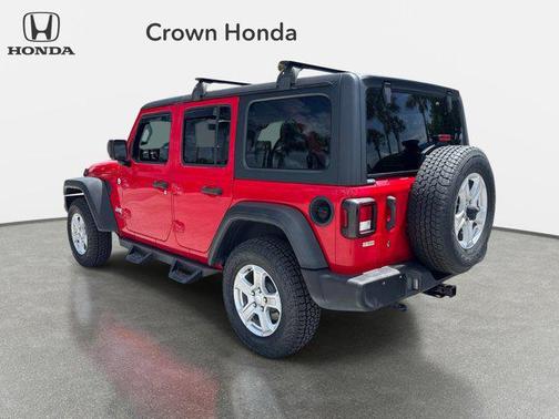 Firecracker Red Clearcoat 2018 Jeep Wrangler Unlimited Sport