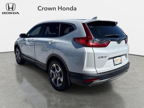 Platinum White 2019 Honda CR-V EX