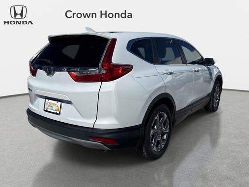 Platinum White 2019 Honda CR-V EX