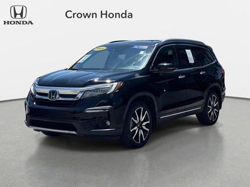 Obsidian Blue Pearl 2022 Honda Pilot AWD Elite