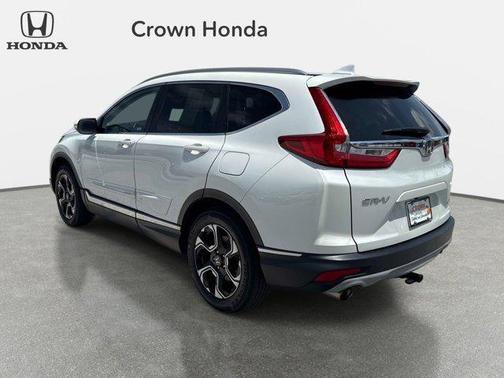 White Diamond Pearl 2018 Honda CR-V Touring