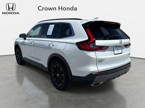 Platinum White Pearl 2024 Honda CR-V Hybrid Sport FWD