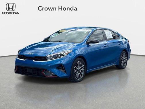 Sporty Blue 2023 Kia Forte GT-Line