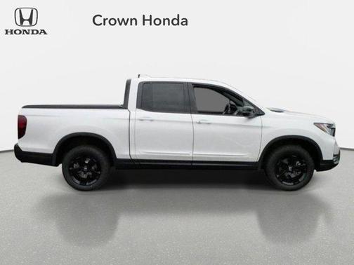 Platinum White Pearl 2026 Honda Ridgeline Black