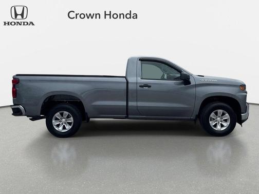 Satin Steel Metallic 2021 Chevrolet Silverado 1500 WT