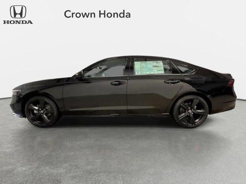 Crystal Black Pearl 2026 Honda Accord Hybrid Sport-L