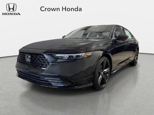 Crystal Black Pearl 2026 Honda Accord Hybrid Sport-L