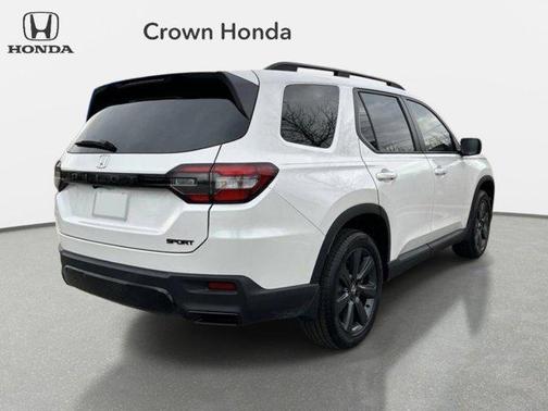 Platinum White Pearl 2026 Honda Pilot Sport