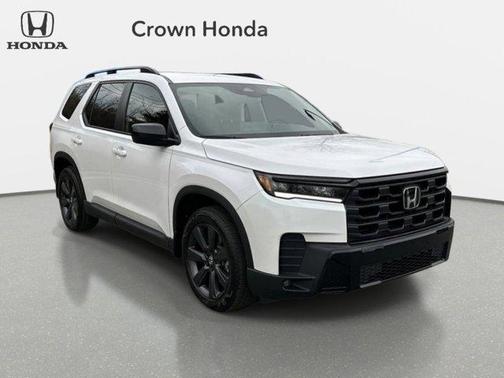 Platinum White Pearl 2026 Honda Pilot Sport