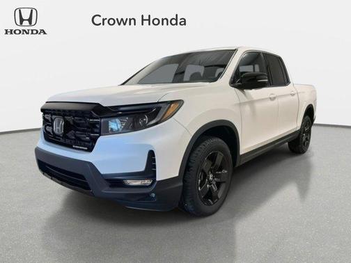 Platinum White Pearl 2026 Honda Ridgeline Black