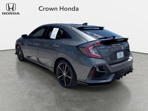 Modern Steel Metallic 2021 Honda Civic Sport Touring
