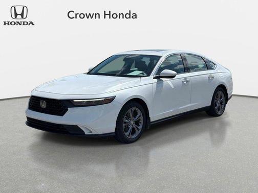 Platinum White Pearl 2024 Honda Accord EX