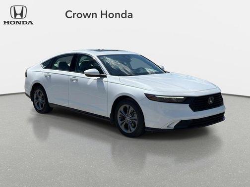 Platinum White Pearl 2024 Honda Accord EX