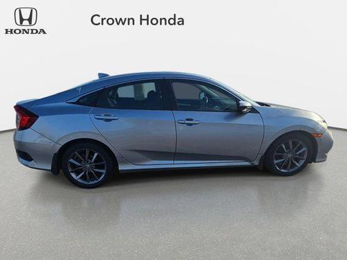 Lunar Silver Metallic 2021 Honda Civic EX