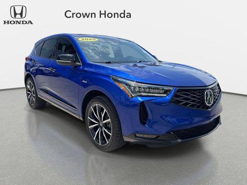 Apex Blue Pearl 2025 Acura RDX A-Spec Advance Package