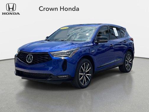 Apex Blue Pearl 2025 Acura RDX A-Spec Advance Package