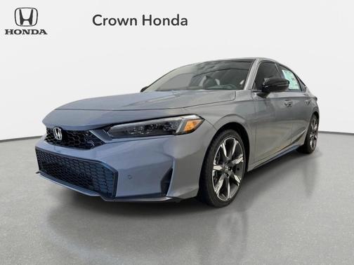 Urban Gray Pearl 2026 Honda Civic Hybrid Sport Touring