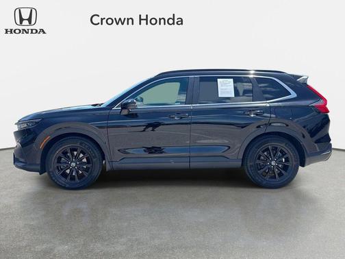 Crystal Black Pearl 2024 Honda CR-V Hybrid Sport FWD