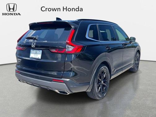 Crystal Black Pearl 2024 Honda CR-V Hybrid Sport FWD