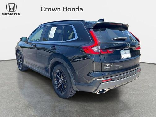 Crystal Black Pearl 2024 Honda CR-V Hybrid Sport FWD
