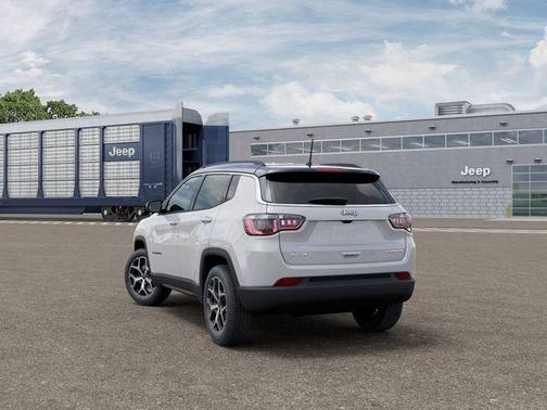 Bright White Clearcoat 2026 Jeep Compass Limited