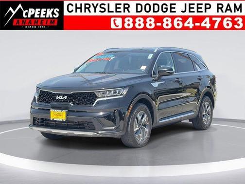 Aurora Black 2022 Kia Sorento Hybrid S