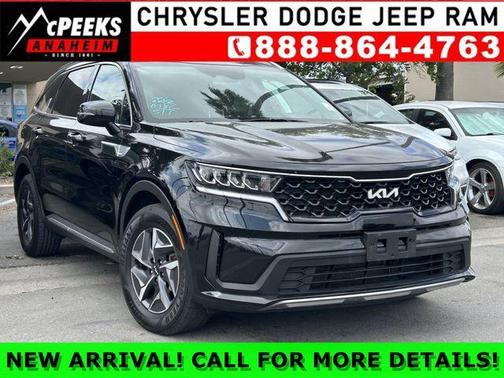 Aurora Black 2022 Kia Sorento Hybrid S