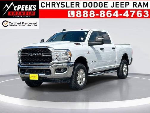 Bright White Clearcoat 2024 RAM 2500 Big Horn