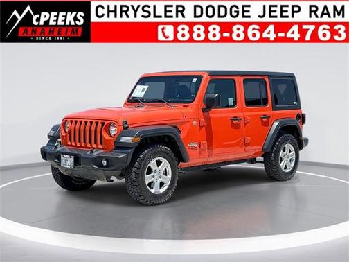 2019 Jeep Wrangler Unlimited Sport S 4x4
