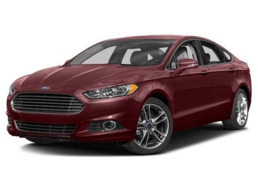 Deep Impact Blue 2015 Ford Fusion Titanium