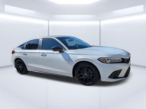 Platinum White Pearl 2024 Honda Civic Sport
