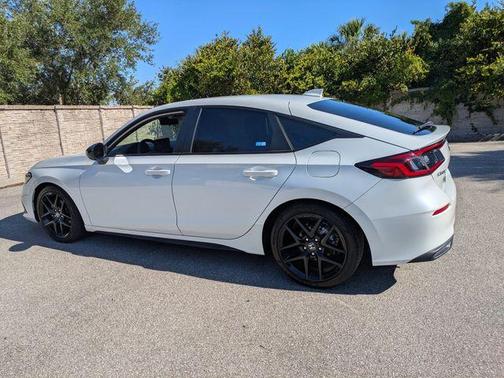 Platinum White Pearl 2024 Honda Civic Sport
