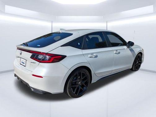 Platinum White Pearl 2024 Honda Civic Sport