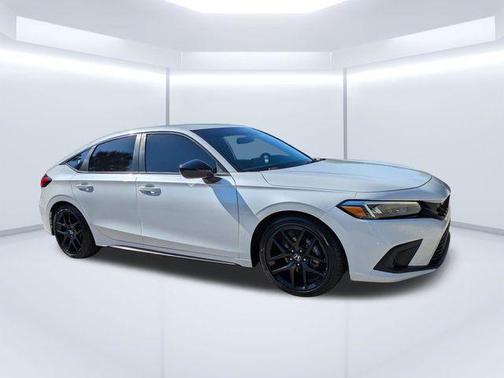 Platinum White Pearl 2024 Honda Civic Sport