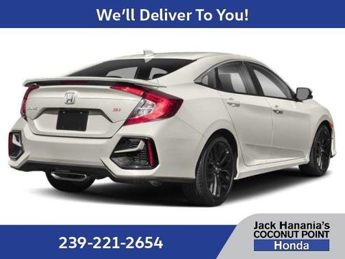 Lunar Silver Metallic 2020 Honda Civic Si Base