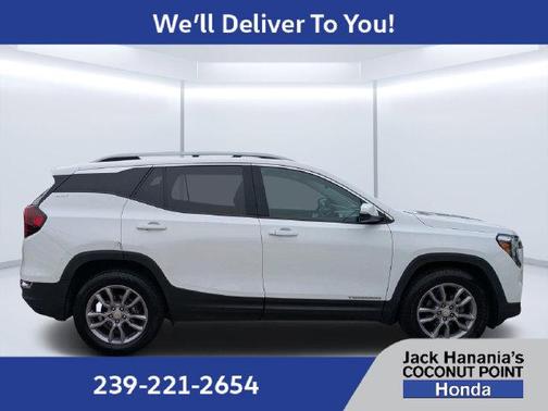 Summit White 2022 GMC Terrain SLT