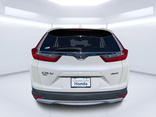 White Diamond Pearl 2017 Honda CR-V EX-L