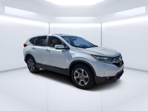 White Diamond Pearl 2017 Honda CR-V EX-L