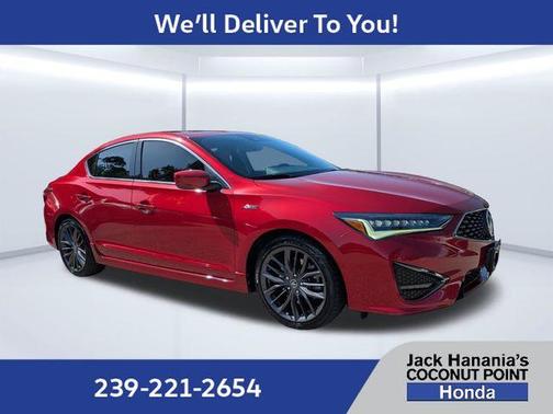 Performance Red Pearl 2020 Acura ILX Premium & A-SPEC Packages