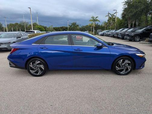 Intense Blue 2025 Hyundai ELANTRA SEL Convenience