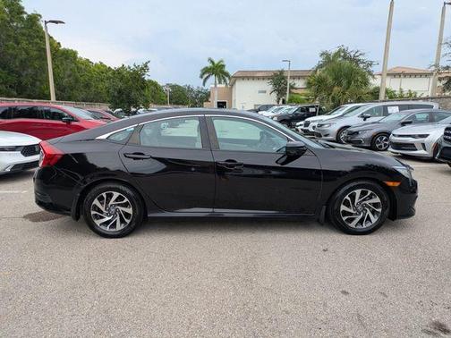 Crystal Black Pearl 2016 Honda Civic EX