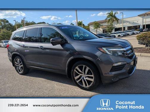 Silver 2016 Honda Pilot Touring