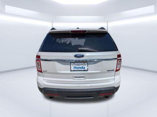 White Platinum Tri-Coat Metallic 2013 Ford Explorer XLT