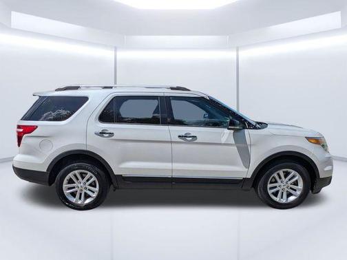 White Platinum Tri-Coat Metallic 2013 Ford Explorer XLT