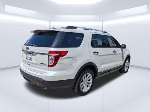 White Platinum Tri-Coat Metallic 2013 Ford Explorer XLT